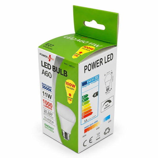 Powerplus LED Bulb A60 side packaging