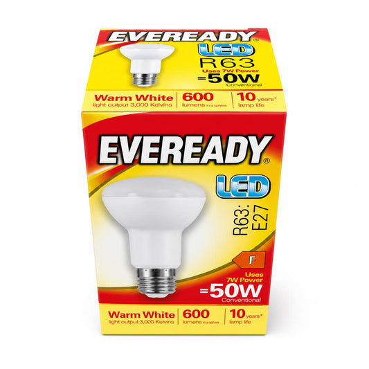 Eveready LED R63 Bulb packaging front view