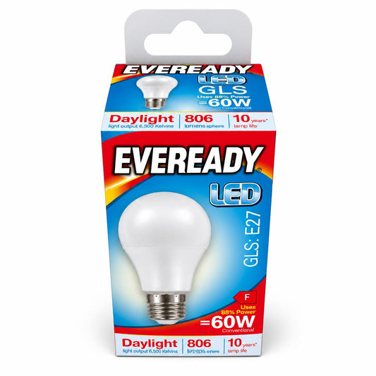 Eveready LED GLS Daylight Bulb packaging front view