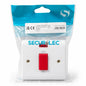 Securit double pole switch front packaging