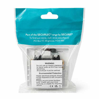 Securit double pole switch back packaging