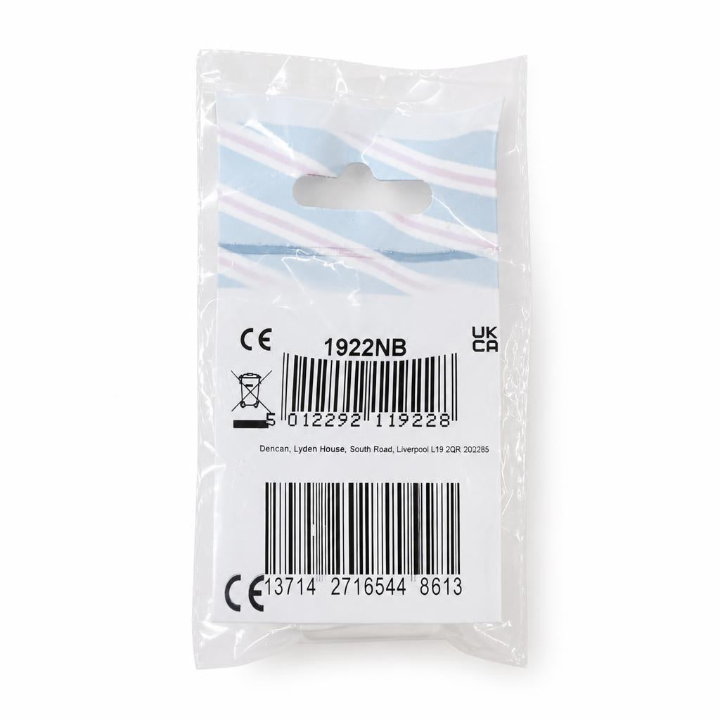 Dencon 5A 2-Terminal Connector packaging back