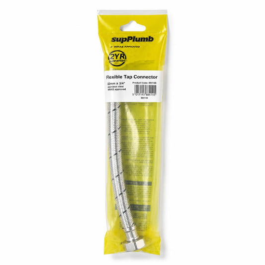 Supreme Flexible Tap Connector packaging front view