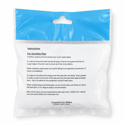 Back packaging instructions of Make Overflow Connector Pack 2