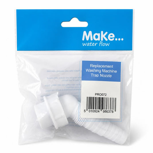 Make Replacement Washing Machine Trap Nozzle packaging front