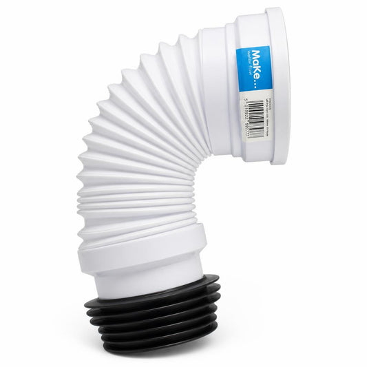 Side view of the Make Waste Pipe Flexible Connector