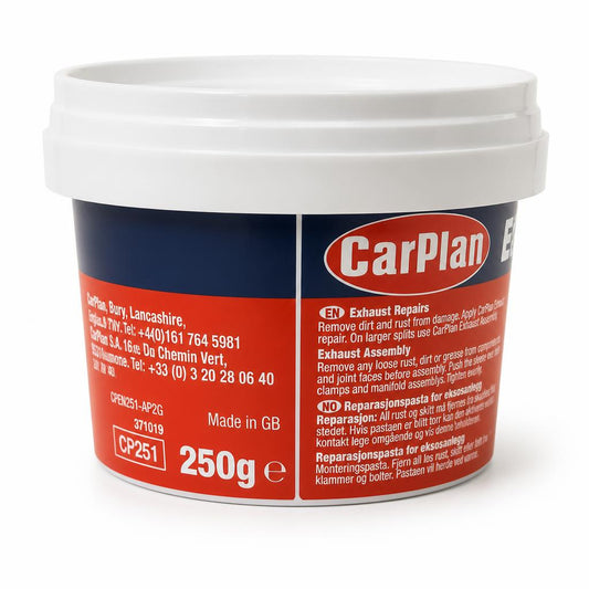 CarPlan Exhaust Repair Paste 250g Back