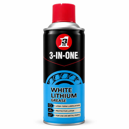 3-IN-ONE White Lithium Grease front packaging