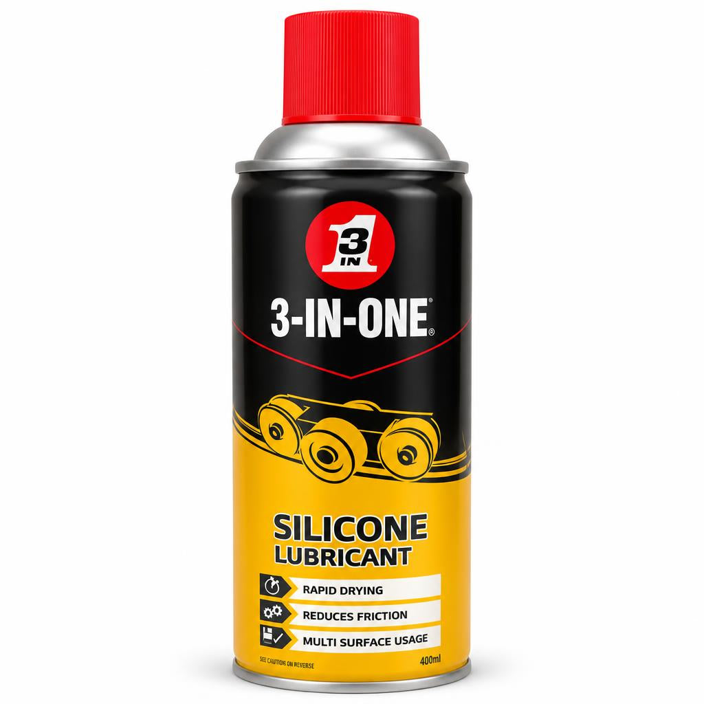 3-IN-ONE silicone lubricant front can