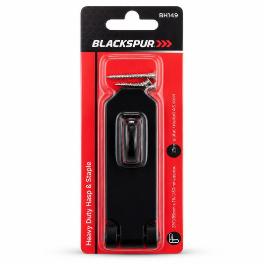 Blackspur Heavy Duty Hasp & Staple packaging
