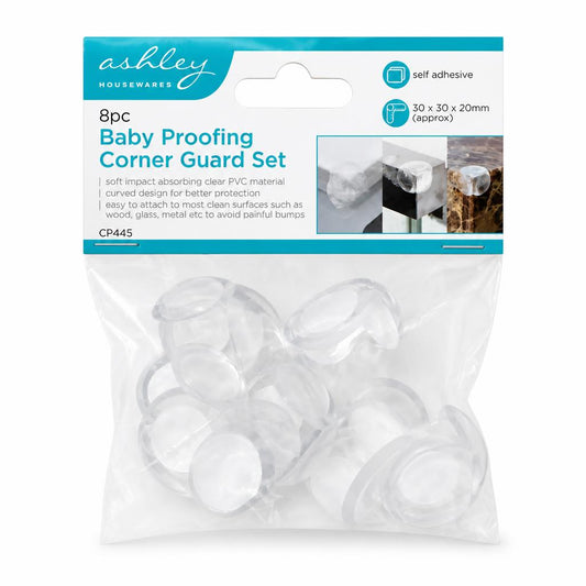 Ashley Housewares Baby Proofing Corner Guard Set packaging
