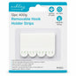 Front packaging of Ashley Housewares Removable Hook Holder Strips
