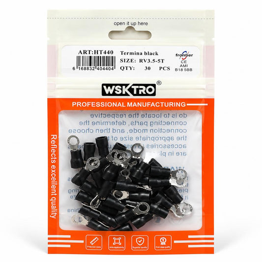 WSKTRO Termina Black Connectors Packaging Front