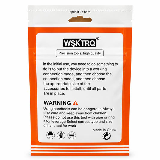 Back view of WSKTRO Termina Connectors OT10-8T packaging