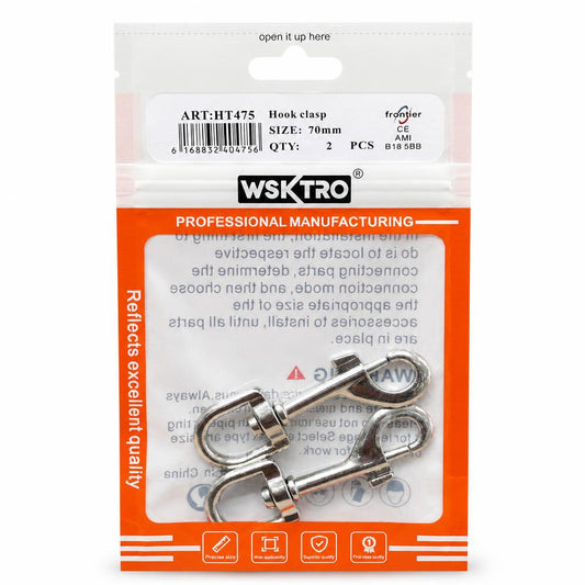WSKTRO Hook Clasp 70mm packaging front view