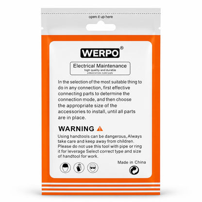 WSKTRO Hook Clasp 70mm packaging back view