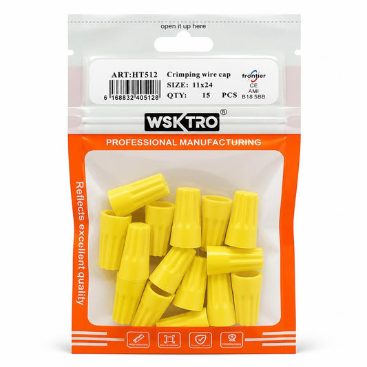 WSKTRO Crimping Wire Cap packaging front view