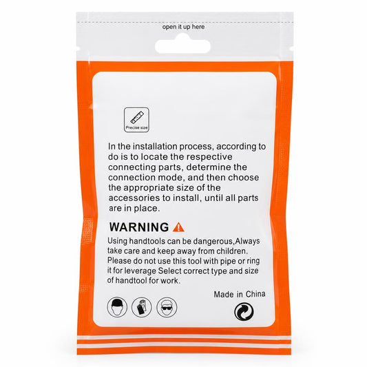 WSKTRO Crimping Wire Cap packaging back view