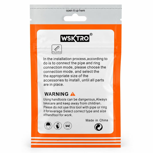 WSKTRO Crimping Wire Cap packaging back view