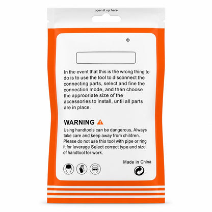 Wsypro Wire Connector Clips back packaging