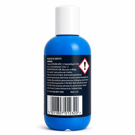 Antiquax Leather Cream bottle back view with safety instructions