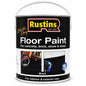 Rustins Quick Dry Floor Paint Black - Front