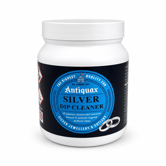 Antiquax Silver Dip Cleaner front label