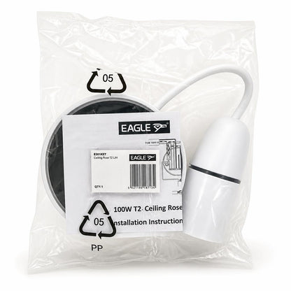 Eagle ceiling rose packaging displaying product label
