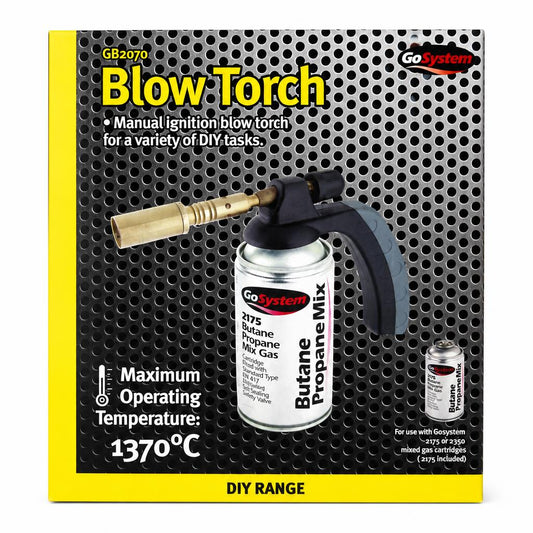 Front packaging of GoSystem Blow Torch GB2070