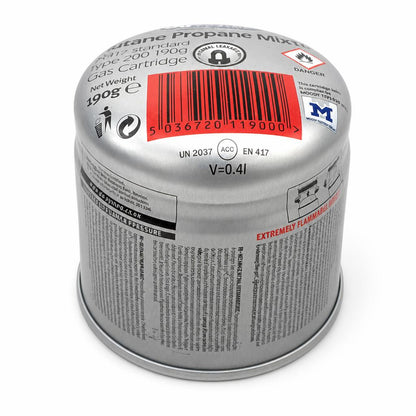 GoSystem Butane Propane Mixture Gas Cartridge front view