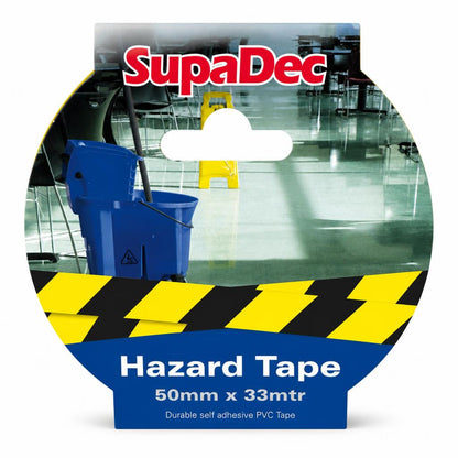 Front view of SupaDec Hazard Tape