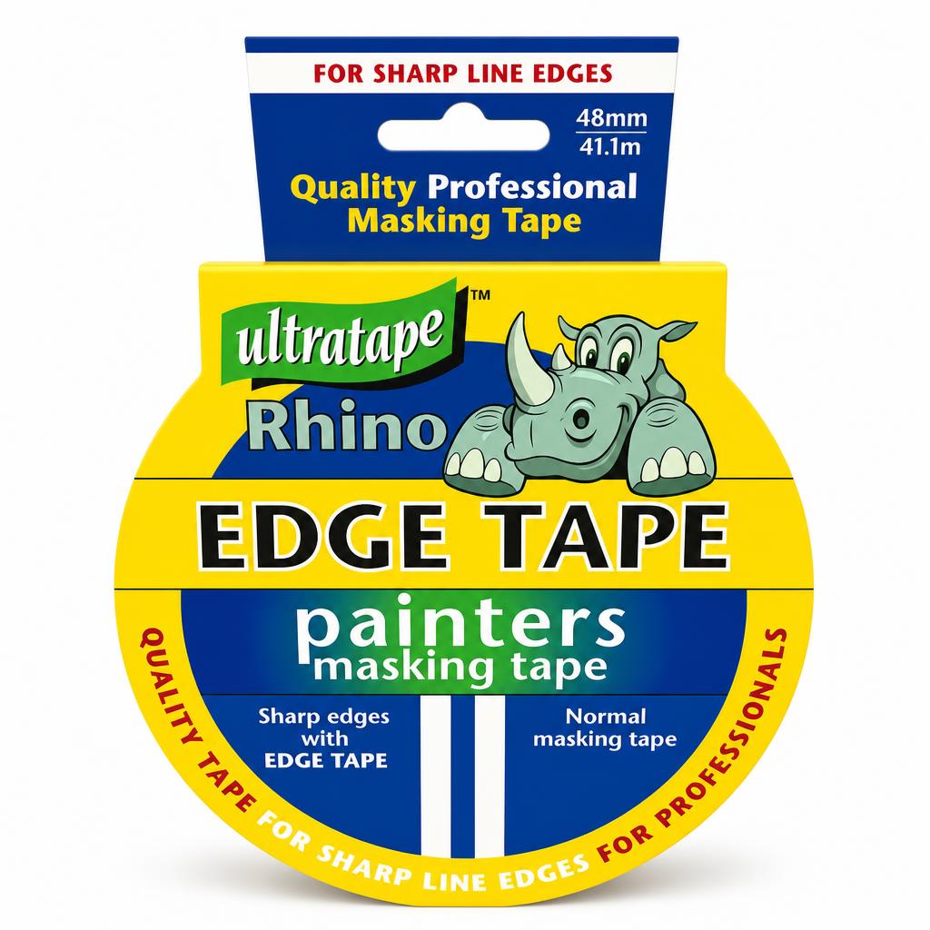 Ultratape Rhino Edge Tape Painters Masking Tape Package with Pricing