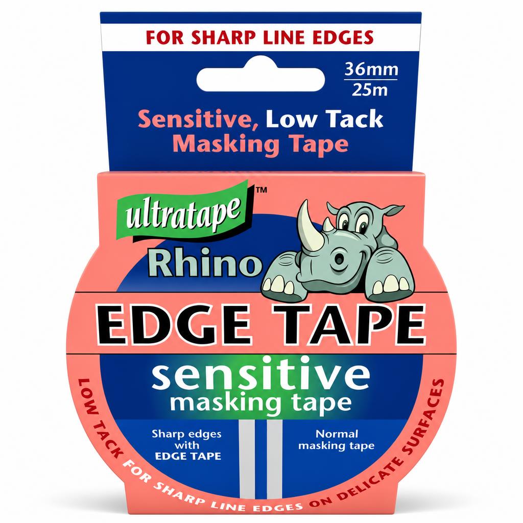Ultratape Rhino Edge Tape packaging top view