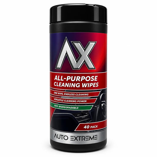 Auto Extreme All-Purpose Cleaning Wipes Front Packaging