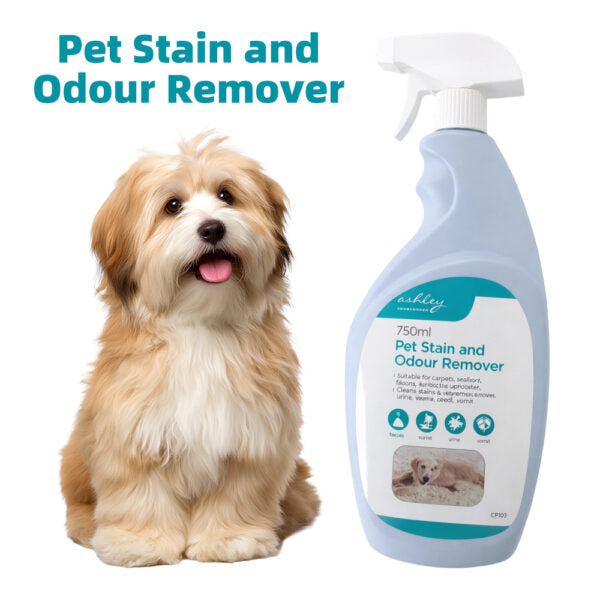 Pet and Ashley Pet Stain and Odour Remover bottle