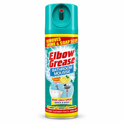 Elbow Grease Bathroom Mousse front view