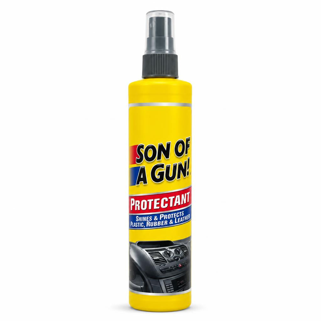 Son of a Gun Protectant spray bottle packaging