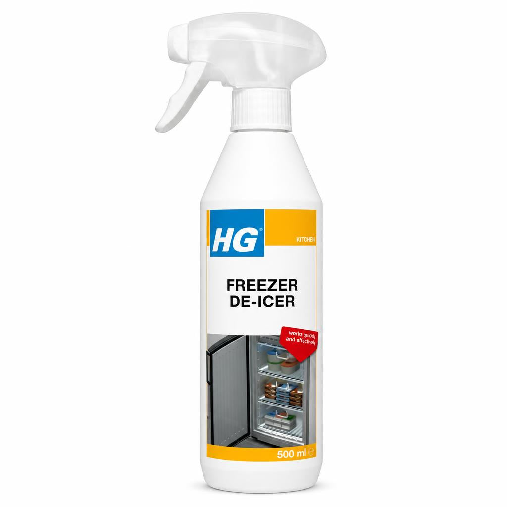 HG Kitchen Freezer De-Icer bottle front view