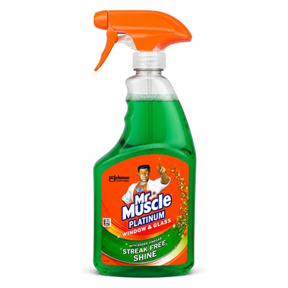 Mr Muscle Platinum Window & Glass Cleaner with trigger spray