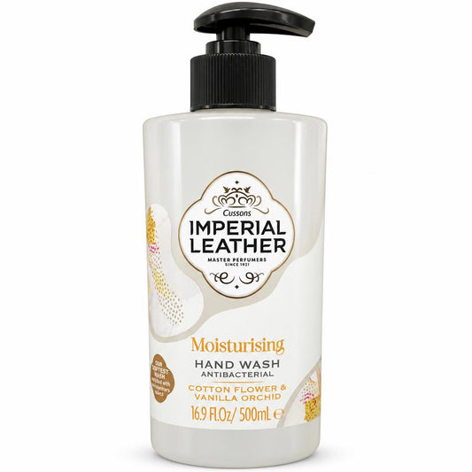 Cussons Imperial Leather Moisturising Hand Wash front label