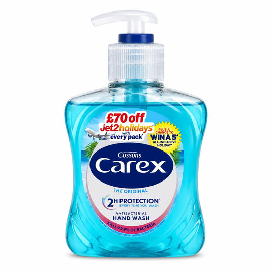 Carex Original Antibacterial Hand Wash front label