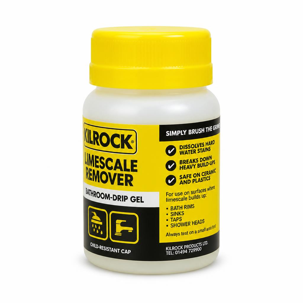 Kilrock Limescale Remover bottle back view