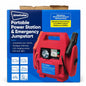 Front packaging of Streetwize Portable Power Station with details