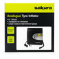 Front view of Sakura Analogue Tyre Inflator packaging