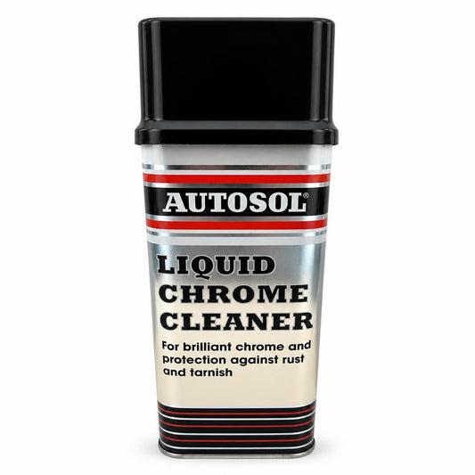 Autosol Liquid Chrome Cleaner front packaging