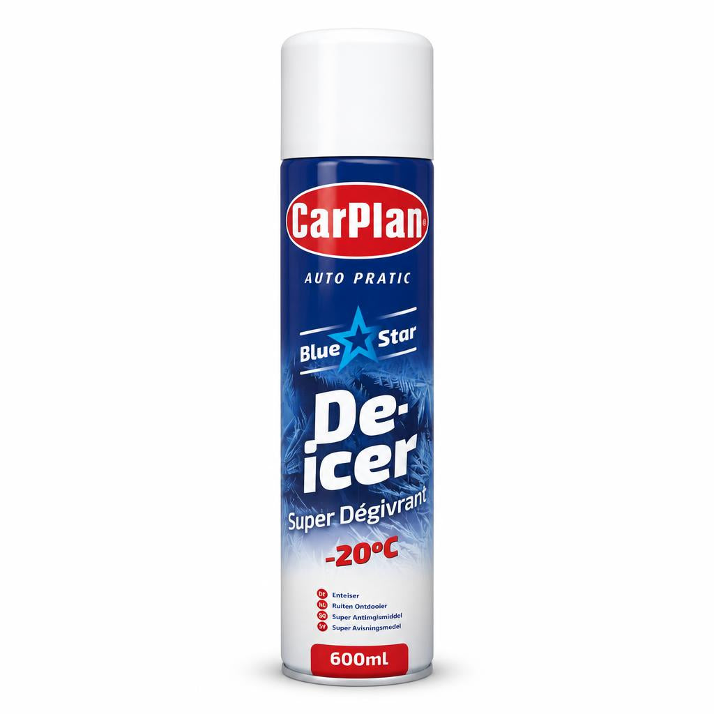 CarPlan Blue Star De-Icer 600ml front view