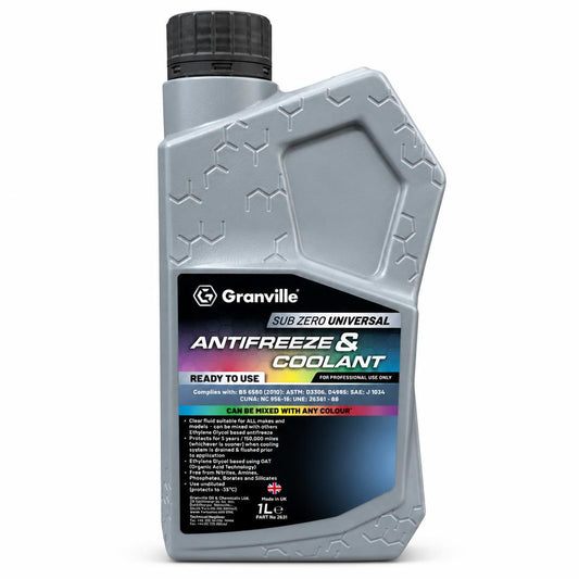 Granville Sub Zero Universal Antifreeze & Coolant bottle
