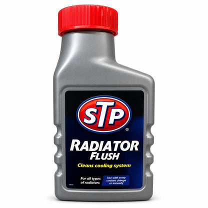 STP Radiator Flush bottle front view