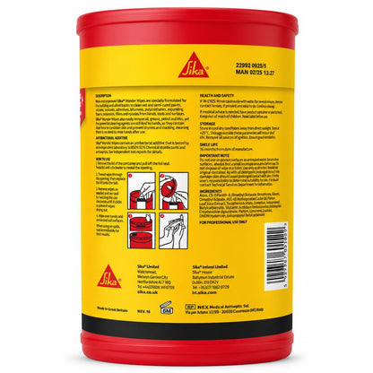 Sika Wonder Wipes Multi-Use back packaging
