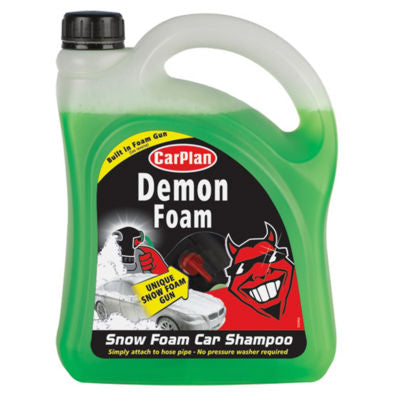 Front view of CarPlan Demon Foam Snow Foam Car Shampoo 2L